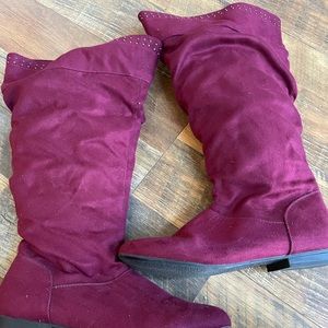 Wide calf boots